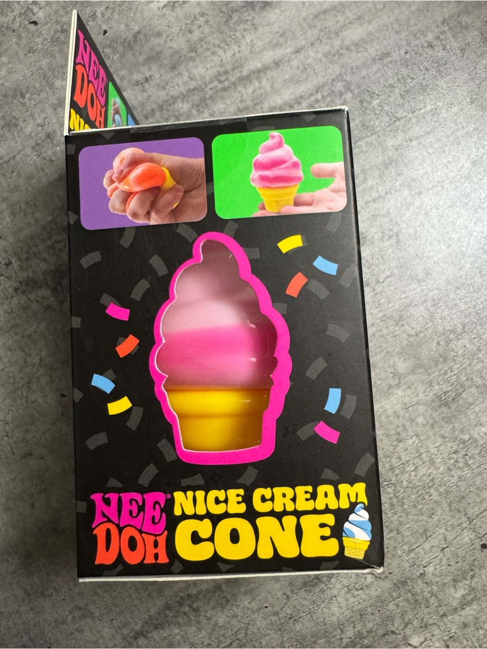 Authentic NeeDoh Nice Cream Cone - Pink 🍦💖